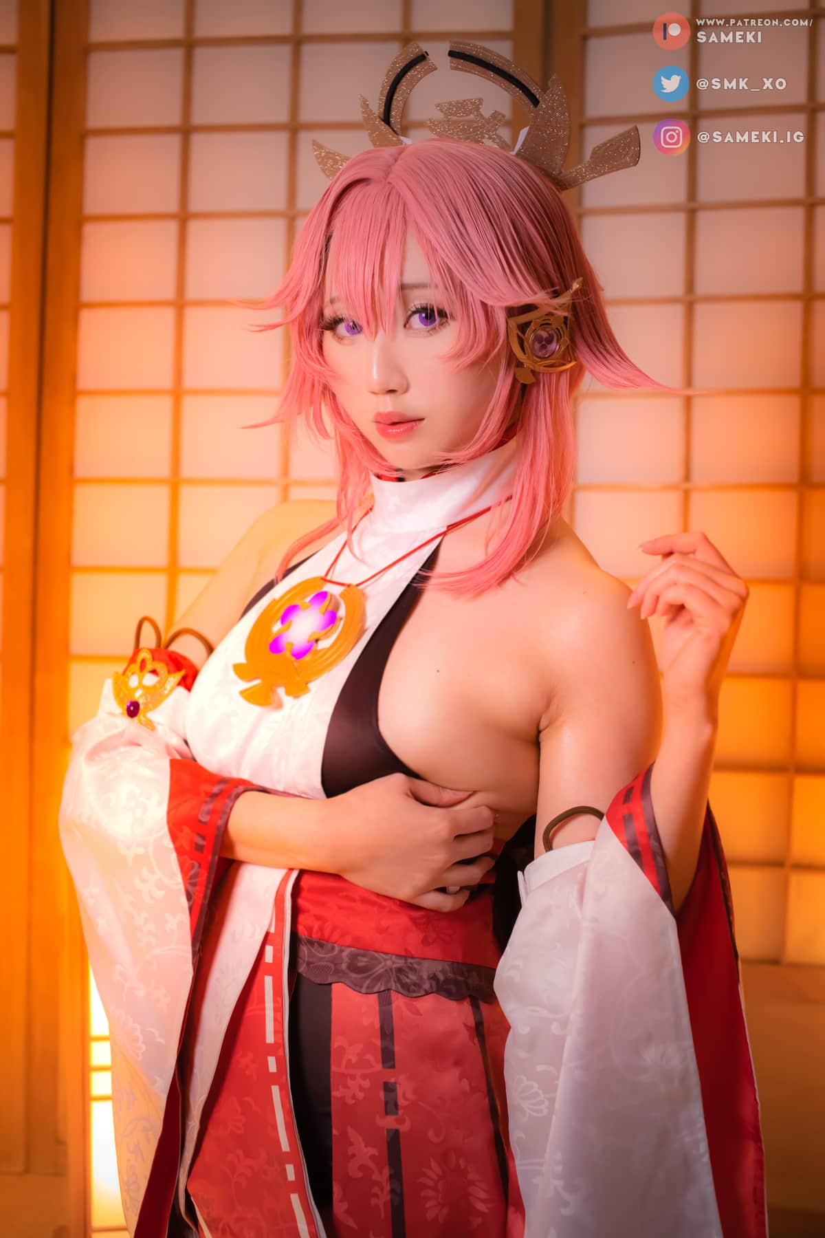 Sameki 最新Cosplay写真合集 27套